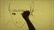 沙客-20160815-手绘沙画范冰冰女神美到极致瞬间