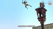 猕猴跳水技术真不错，各种花样秀翻路人，最后还认流浪狗当老大？