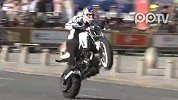 2012达喀尔[南美之美]发车仪式炫酷摩托特技表演惊爆你的眼球