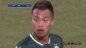 全北进球被吹权健需要警惕！ 金信煜轻松头球破门被判越位在先
