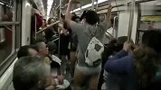 “地铁无裤日”席卷全球 民众光大腿博眼球_clip