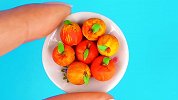 DIY手工：制作迷你水果