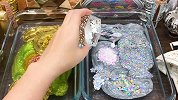 用史莱姆、闪粉、亮片给透泰染色，无硼砂，简单又治愈