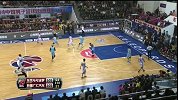 CBA-1314赛季-季后赛-半决赛-第1场：哈德森盖帽 辛格尔顿快下双手暴扣得手-花絮