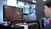 体感游戏已落伍？新技术展示用眼神切西瓜