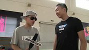 篮球-15年-横店影视城公益篮球赛 PPTV特邀记者苏醒FBA队赛前采访-新闻