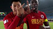 辽足定位罗素抢到第一点 穆伦加进球献给队长张野