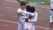 主场龙！崔仁无人防守头球破门 延边反超比分