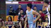 CBA-1314赛季-常规赛-第28轮-唐正东助攻底角杨敬敏三分命中-花絮