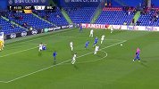 上半场补时第1分钟赫塔菲球员劳尔·加西亚射门 - 打偏