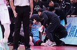 周琦受伤被担架抬出球馆 睢冉透露其腰伤严重