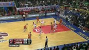 CBA-1314赛季-常规赛-第10轮-张兆旭抢到篮板回传外线 昆西杜比空位三分直接穿针-花絮