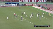 广岛主场开场猛攻 角球造危险柏好文射门被挡