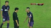 中超-14赛季-联赛-第23轮-68分钟争议 泰达李本舰被吹犯规与裁判争论-花絮
