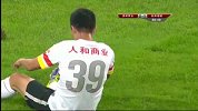 中超-14赛季-联赛-第20轮-人和队陈子介接队友传中后插上射门被门将扑出-花絮