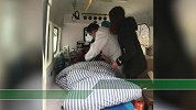 湖北一护士蹲路边吃饭丈夫宝宝守望：担心病毒传染家人