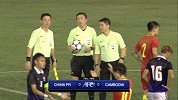 U23亚洲杯-17年-资格赛-第1轮-冷逼平中国队！柬埔寨主教练狂喜兴奋与助教拥抱庆祝-花絮