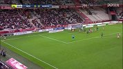 第13分钟兰斯球员沙瓦勒林射门 - 打偏