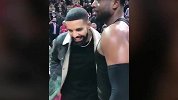 Drake专程回多伦多只为看韦德表演 老友相见赛后且谈笑风生
