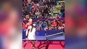 乒乓球-16年-强行撩妹！ 访港表演赛张继科手把手教软妹打球-新闻