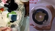 小伙搬进出租屋后立刻把灯都关了 拿手机一拍天花板瞬间气炸