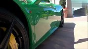 马儿求领养 青绿色法拉利458Italia