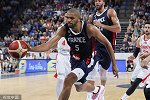 法国男篮热身赛不敌土耳其 巴图姆戈贝尔等NBA球星皆登场