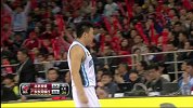 CBA-1415赛季-季后赛-半决赛-第4场-李根右侧空位三分球进-花絮
