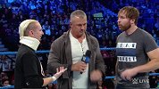 WWE-16年-SD第901期：谢恩欲与詹姆斯签约 AJ不服提出挑战-花絮