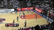 CBA-1314赛季-季后赛-总决赛-第1场-张庆鹏单挡掩护后正面打板三分命中-花絮