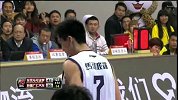 CBA-1314赛季-季后赛-半决赛-第1场：张凯点飞辛格尔顿 巧妙完成2+1-花絮