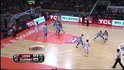 CBA-1415赛季-常规赛-第16轮-陈世念传球失误布莱切上篮球进（山东vs新疆）-花絮