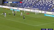 下半场补时第2分钟萨索洛球员拉斯帕多里射门 - 打偏