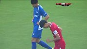 足球-16年-第54分钟进球 中国国青刘若钒射门中柱-花絮