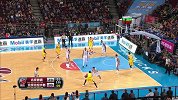 CBA-1516赛季-常规赛-第16轮-吉喆面对颜射血帽送上 快攻上篮轻松得分-花絮