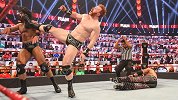 RAW第1437期：三对二强弱不等赛 德鲁&希莫斯VS米兹&莫里森&AJ