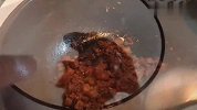 手工鸡蛋肉酱面，劲道好吃。