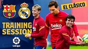 巴萨训练日记：梅西领衔备战国家德比 阿尔巴复出格子状态不俗