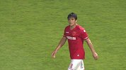 野牛任意球高出横梁 梅县补时错失绝杀
