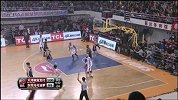 CBA-1314赛季-季后赛-1/4决赛-第4场：张楠三分中的 布朗快发球高速反击得手-花絮