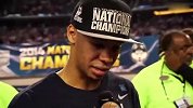 NCAA-1314赛季-总决赛-MOP纳皮尔含泪接受采访 多次哽咽难掩激动之情-专题