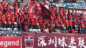 普雷西亚多禁区前沿转身抽射 牟鹏飞气定神闲稳稳化解对手攻势