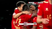 北体大展开高举高打战术 邹仲霆头球远距离破门