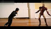 牛人自制李小龙大战钢铁侠定格动画