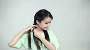 甜美法式编发马尾