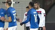 第62分钟莫尔德球员E·胡赛因进球 敦达克1-1莫尔德