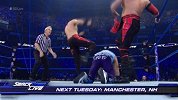 WWE-17年-SD第925期：双打赛布荡哥VS天神双煞-全场