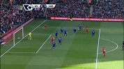 英超-1314赛季-联赛-第17轮-苏亚雷斯转身射门打中边网-花絮