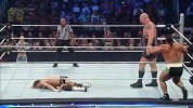 WWE-15年-SD第837期：卢瑟夫抢大秀哥人头遭KO-花絮