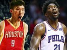 NBA神吐槽-火箭内线静候东方神兽 大帝饼皇首战都挨揍